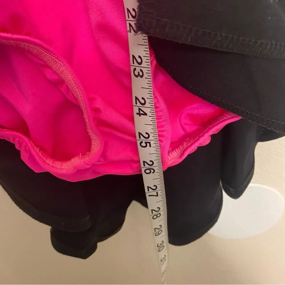Kelle dance neon pink Y2K 80’s 5129A to the max costume leotard fishnet SA adult